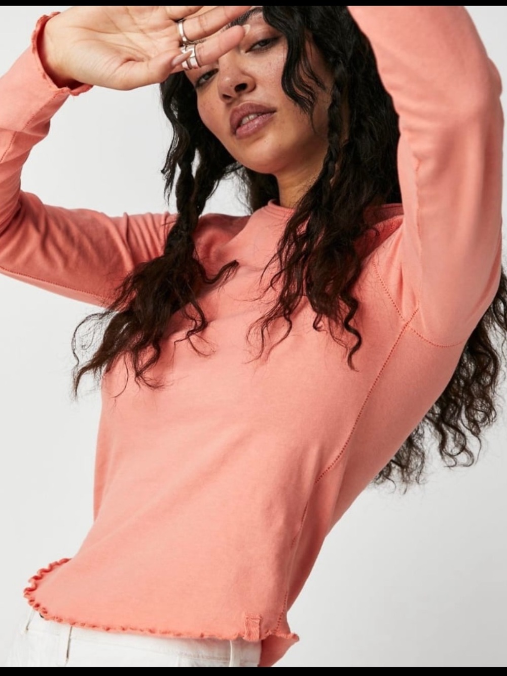 We The Free Be My Baby Long Sleeve Top